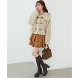 ビット付きフワフワショートコート | MAJESTIC LEGON  | 詳細画像28 