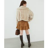 ビット付きフワフワショートコート | MAJESTIC LEGON  | 詳細画像29 