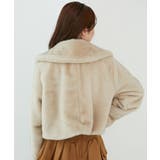 ビット付きフワフワショートコート | MAJESTIC LEGON  | 詳細画像32 