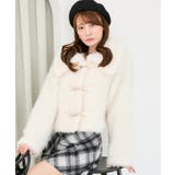 ビット付きフワフワショートコート | MAJESTIC LEGON  | 詳細画像42 