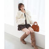 ビット付きフワフワショートコート | MAJESTIC LEGON  | 詳細画像46 