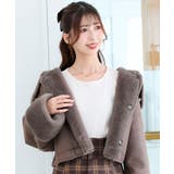 リバーシブルビッグカラーブルゾン | MAJESTIC LEGON  | 詳細画像15 