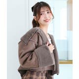 リバーシブルビッグカラーブルゾン | MAJESTIC LEGON  | 詳細画像16 