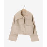 リバーシブルビッグカラーブルゾン | MAJESTIC LEGON  | 詳細画像27 