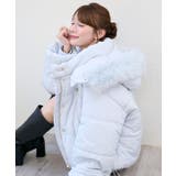 ブルー | 2way中綿フードブルゾン | MAJESTIC LEGON