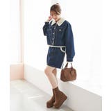 ボアトリムクロップドジャケット | MAJESTIC LEGON  | 詳細画像11 