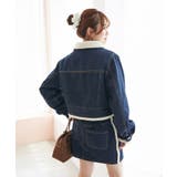 ボアトリムクロップドジャケット | MAJESTIC LEGON  | 詳細画像15 