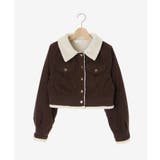 ボアトリムクロップドジャケット | MAJESTIC LEGON  | 詳細画像17 