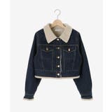 ボアトリムクロップドジャケット | MAJESTIC LEGON  | 詳細画像18 