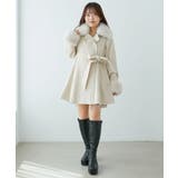 マルチwayフェイクファーカラーフレアコート | MAJESTIC LEGON | 詳細画像10