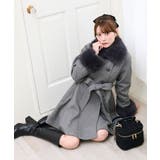 マルチwayフェイクファーカラーフレアコート | MAJESTIC LEGON | 詳細画像34