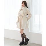 マルチwayフェイクファーカラーフレアコート | MAJESTIC LEGON | 詳細画像4