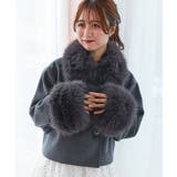 ∞マルチwayフェイクファー付ショートコート | MAJESTIC LEGON  | 詳細画像26 