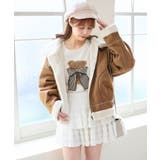 キャメル | オーバーサイズボアブルゾン | MAJESTIC LEGON