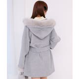 フード付マルチwayフェイクファーコート | MAJESTIC LEGON  | 詳細画像14 