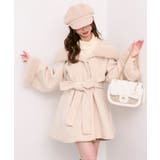 ベージュ | フード付マルチwayフェイクファーコート | MAJESTIC LEGON 