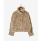 ハートパッチふわふわブルゾン | MAJESTIC LEGON  | 詳細画像18 