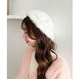ふわふわパールベレー帽 | MAJESTIC LEGON  | 詳細画像2 