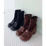 リボンローファーコンビブーツ | MAJESTIC LEGON  | 詳細画像28 