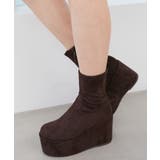 厚底ストレッチショートブーツ | MAJESTIC LEGON  | 詳細画像18 