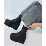 厚底ストレッチショートブーツ | MAJESTIC LEGON  | 詳細画像26 