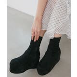 厚底ストレッチショートブーツ | MAJESTIC LEGON  | 詳細画像39 