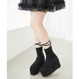 厚底ストレッチショートブーツ | MAJESTIC LEGON  | 詳細画像41 