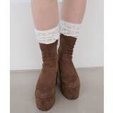 厚底ストレッチショートブーツ | MAJESTIC LEGON  | 詳細画像6 