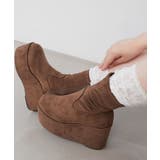 厚底ストレッチショートブーツ | MAJESTIC LEGON  | 詳細画像7 