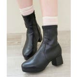 フカフカヒールストレッチブーツ | MAJESTIC LEGON  | 詳細画像34 