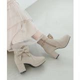 3WAYビジューリボンブーツ | MAJESTIC LEGON  | 詳細画像36 