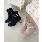 取り外しパールビジューブーツ | MAJESTIC LEGON  | 詳細画像1 