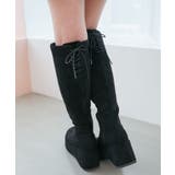 バックリボン厚底ロングブーツ | MAJESTIC LEGON  | 詳細画像13 