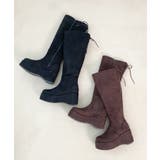 バックリボン厚底ロングブーツ | MAJESTIC LEGON  | 詳細画像17 