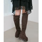 バックリボン厚底ロングブーツ | MAJESTIC LEGON  | 詳細画像5 