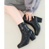 キルティングビジューリボンブーツ | MAJESTIC LEGON  | 詳細画像16 