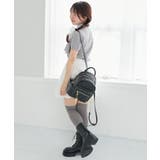 チャームセットキルティングリュック | MAJESTIC LEGON  | 詳細画像5 