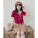 ハートチャームセットスクエアボストン | MAJESTIC LEGON  | 詳細画像2 