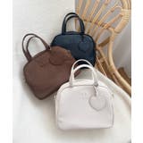 アイボリー | ハートチャームセットスクエアボストン | MAJESTIC LEGON 