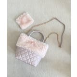 キルティングビジューファーバッグ | MAJESTIC LEGON  | 詳細画像10 