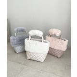 キルティングビジューファーバッグ | MAJESTIC LEGON  | 詳細画像2 