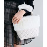 キルティングビジューファーバッグ | MAJESTIC LEGON  | 詳細画像5 