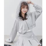 2wayフェイクファーラメパーカー | MAJESTIC LEGON  | 詳細画像3 