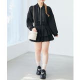 ドロストリボンラインストーンパーカー | MAJESTIC LEGON  | 詳細画像18 