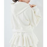 ドロストリボンラインストーンパーカー | MAJESTIC LEGON  | 詳細画像7 