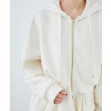 ドロストリボンラインストーンパーカー | MAJESTIC LEGON  | 詳細画像8 