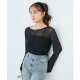 ドットチュールシアートップス | MAJESTIC LEGON  | 詳細画像13 