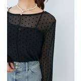 ドットチュールシアートップス | MAJESTIC LEGON  | 詳細画像15 