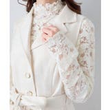 レースハイネックトップス | MAJESTIC LEGON  | 詳細画像8 