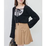 キャミ×シャギーショートカーデセット | MAJESTIC LEGON  | 詳細画像10 